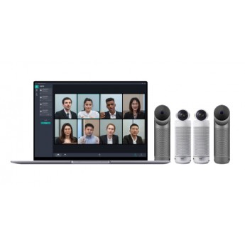 Комплект для больших переговорных: до 4 х систем «все-в-одном» KANDAO Meeting KANDAO-MEETING-OMNI