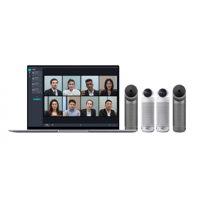 Комплект для больших переговорных: до 4 х систем «все-в-одном» KANDAO Meeting KANDAO-MEETING-OMNI